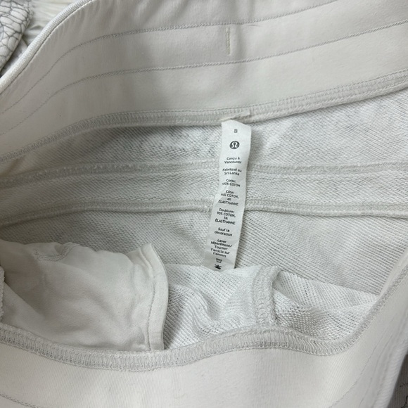 Lululemon Warm Down Jogger *7/8 Length Thread Dye White Black - Picture 4 of 5